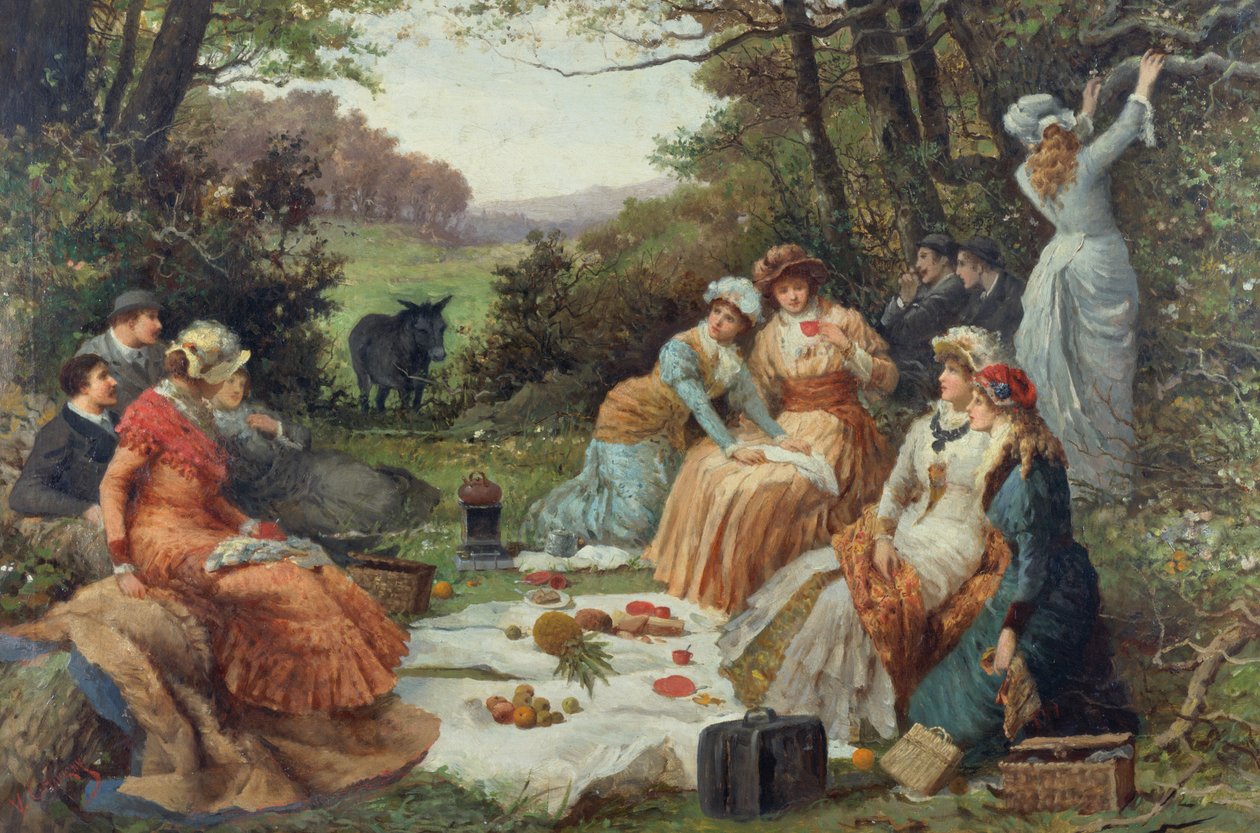 En picknick av V. Chavigny