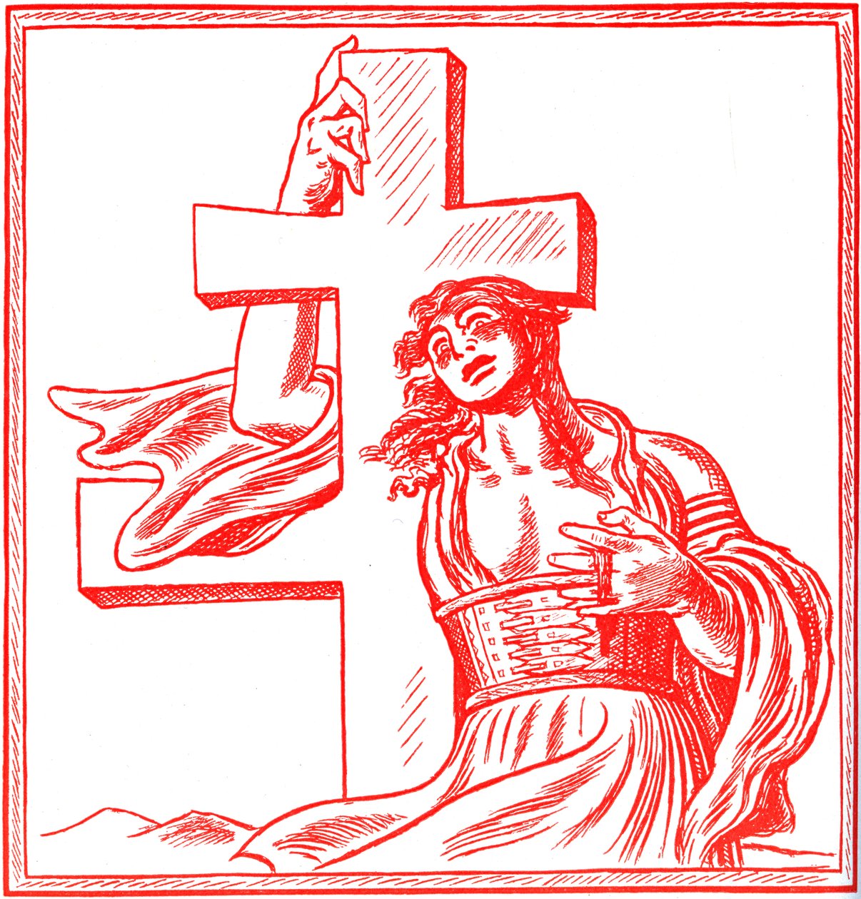 Slovakien - Tjeckisk karikatyr av V.H. Brunner