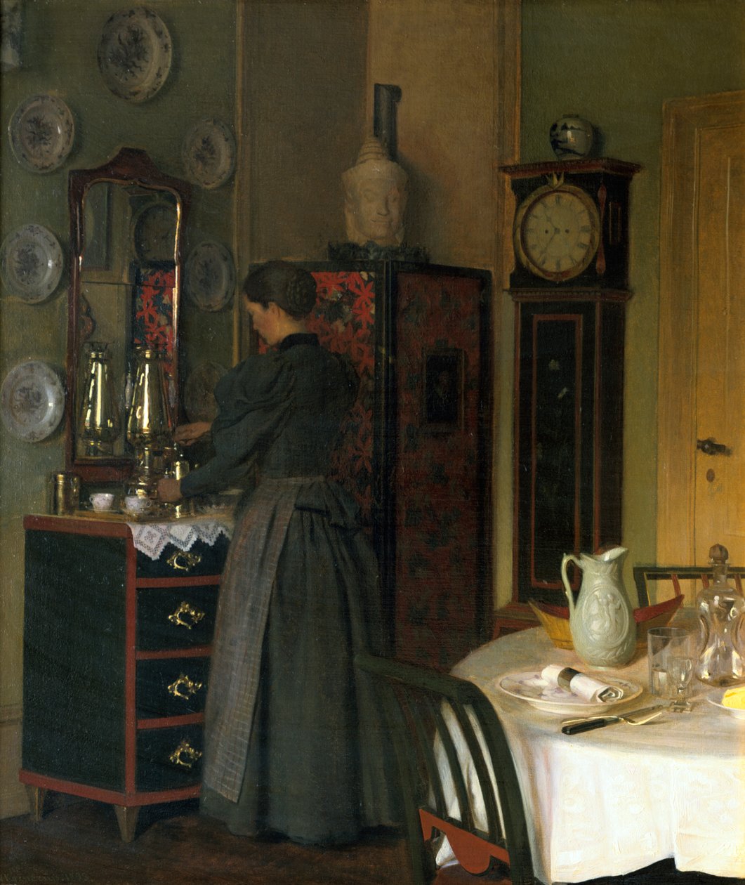 Tea-time, 1898 av Valdemar Kornerup
