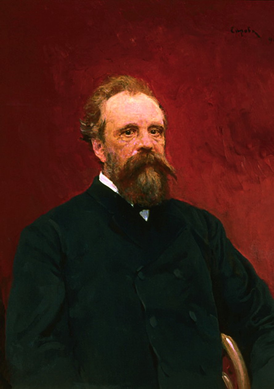 Sergey Mikhailovich Tretyakov, 1895 av Valentin Aleksandrovich Serov