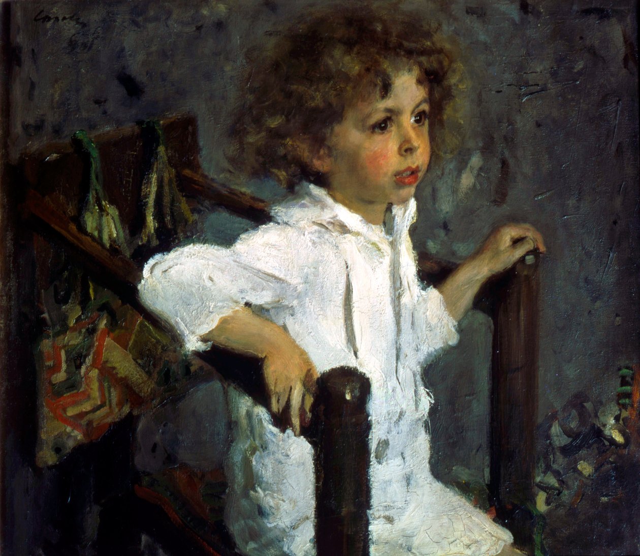 "Porträtt av Mika Morosov", 1901. av Valentin Serov