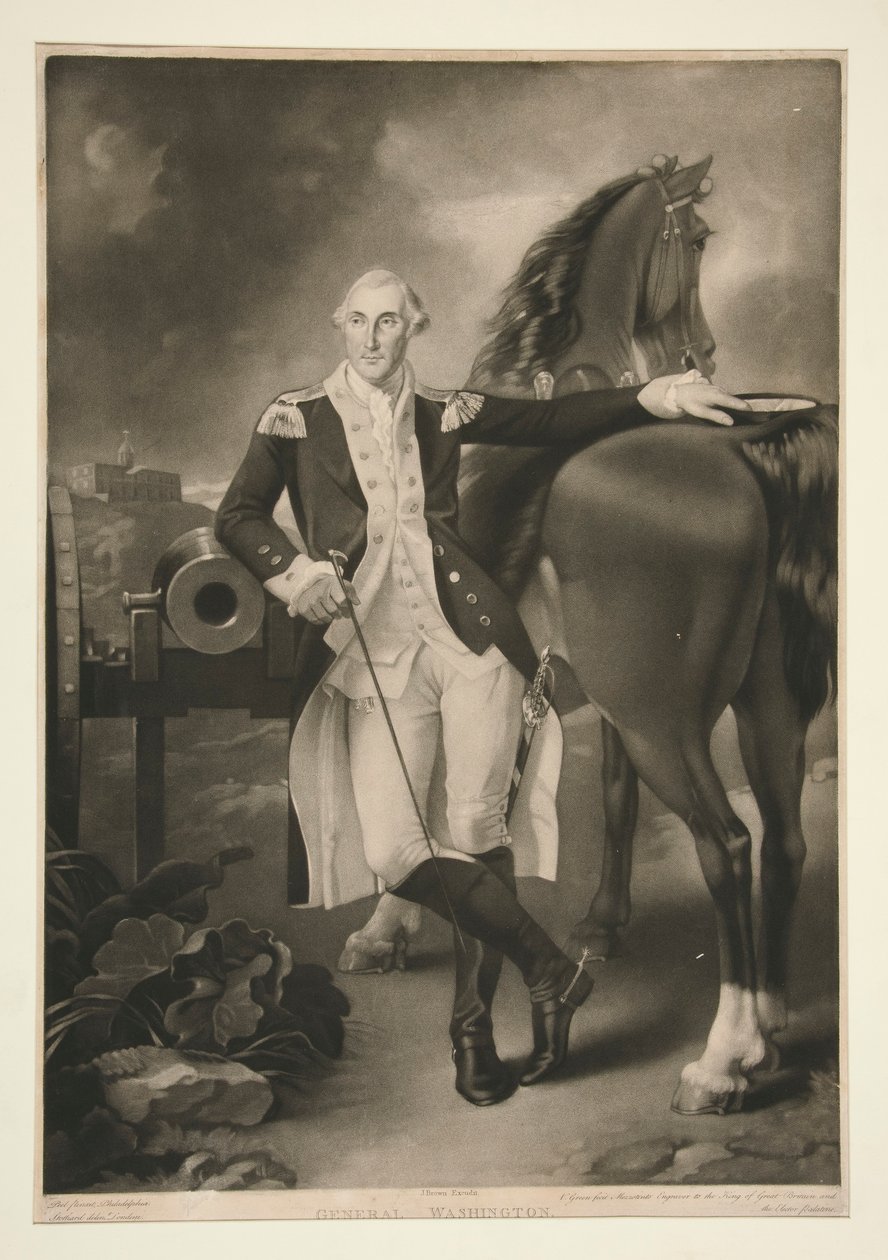 General Washington av Valentine Green
