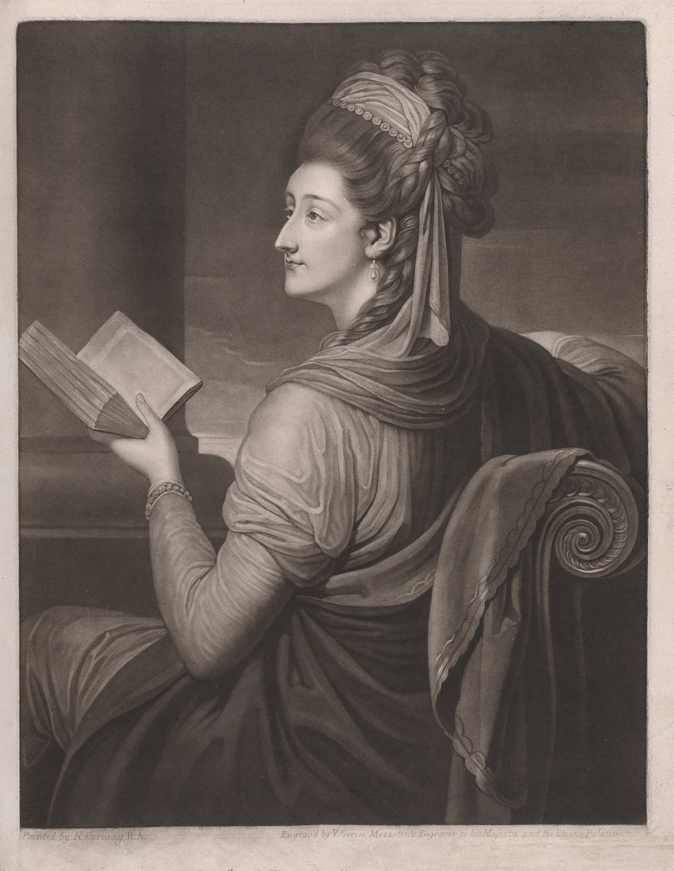 Lady Amelia Hume av Valentine Green