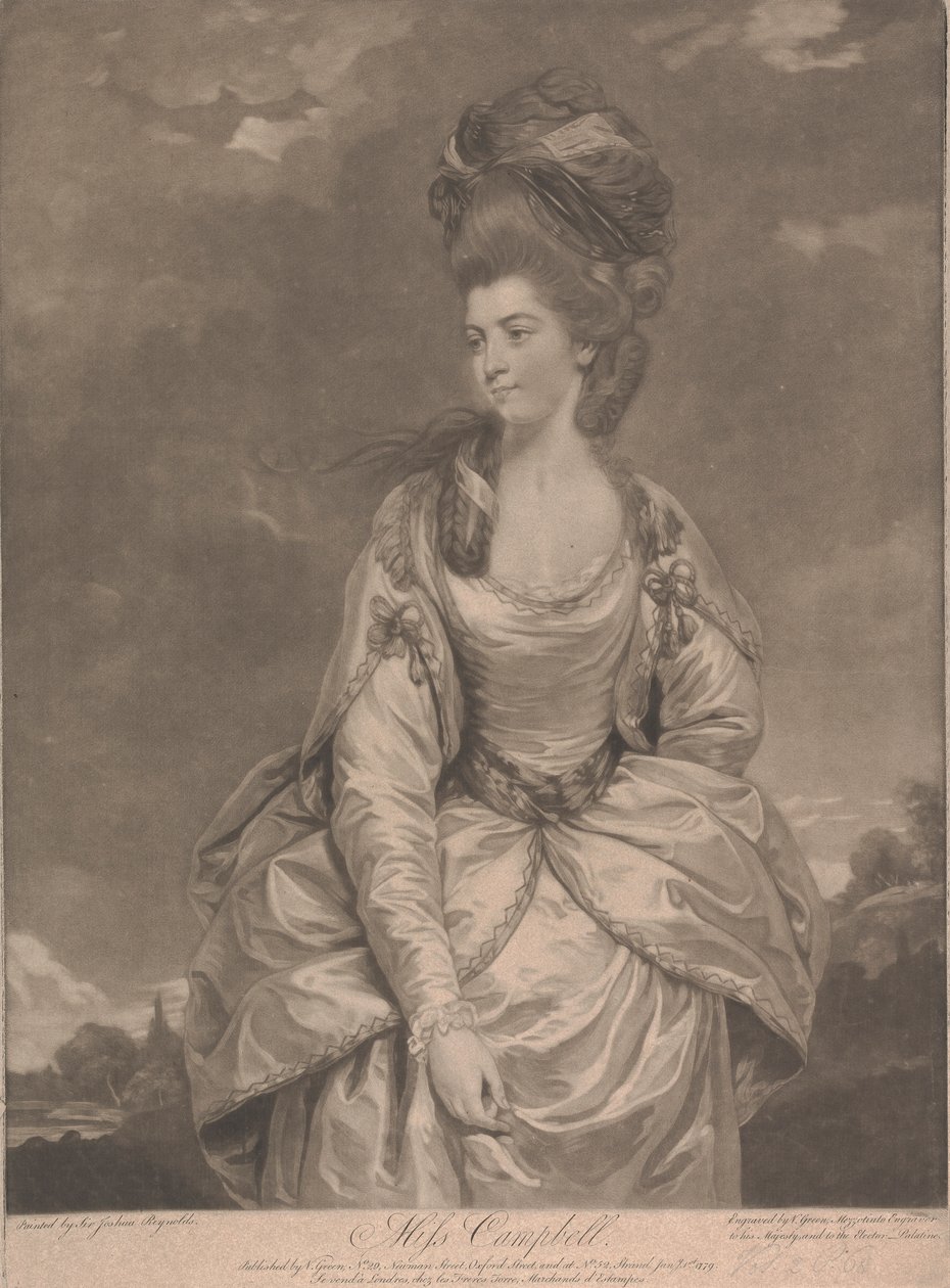 Miss Sarah Campbell av Valentine Green