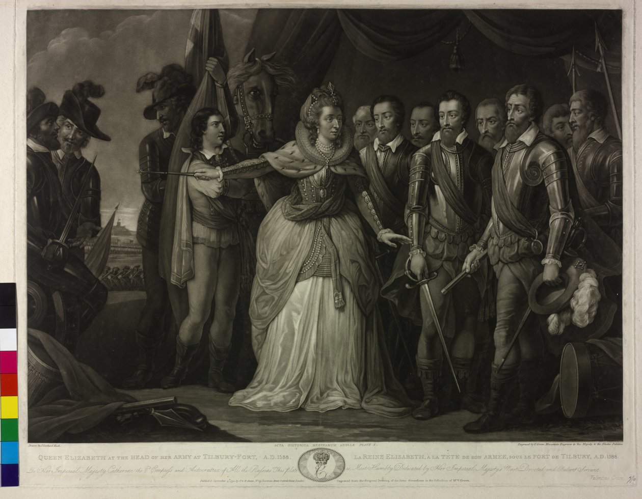 Drottning av England Elisabeth I av Valentine Green