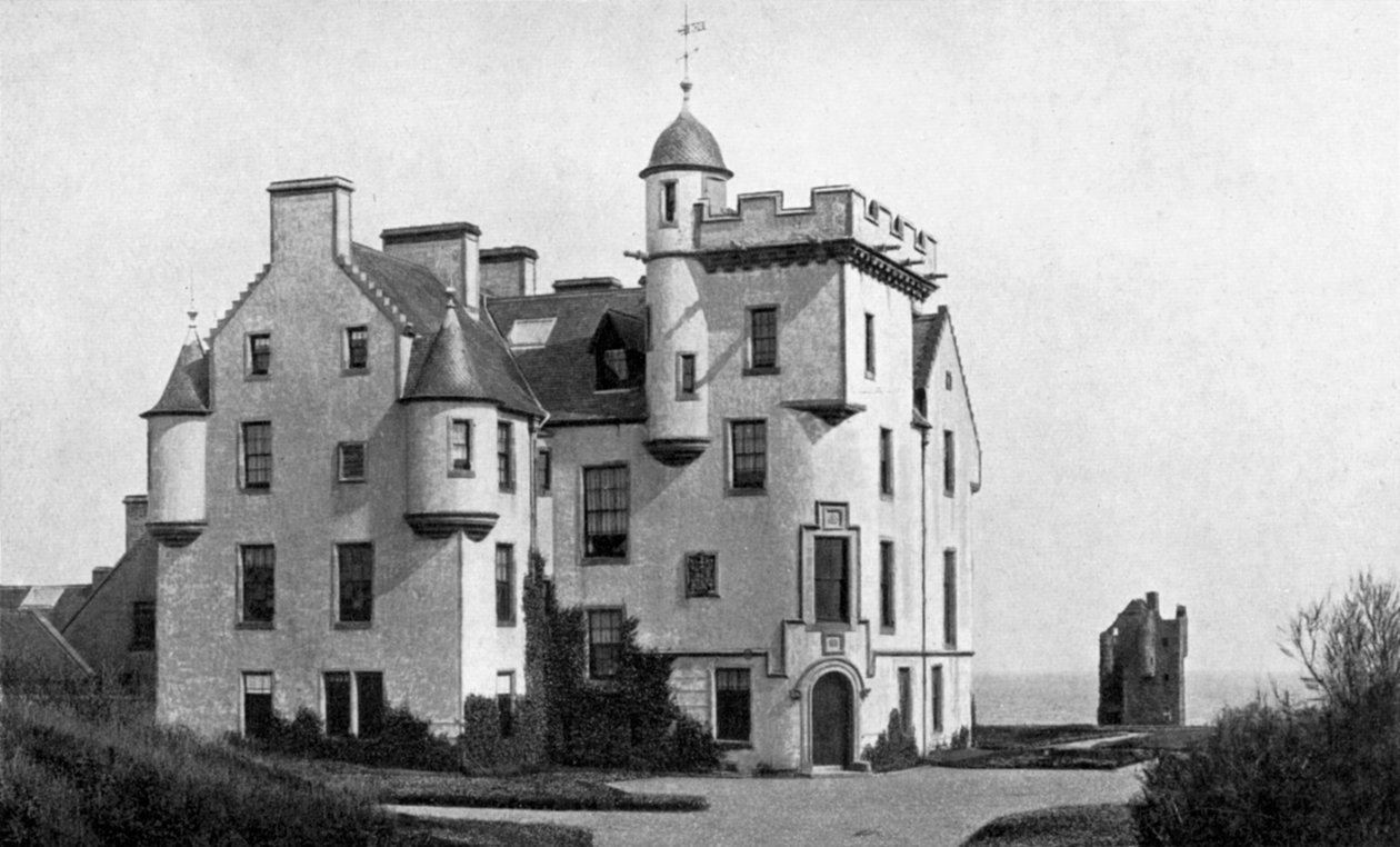 Keiss Castle, Caithness, Skottland, 1924-1926 av Valentine and Sons Ltd