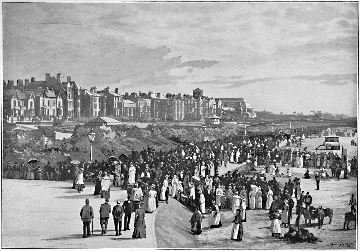 Marine Park, Southport, c1896 av Valentine and Sons Ltd