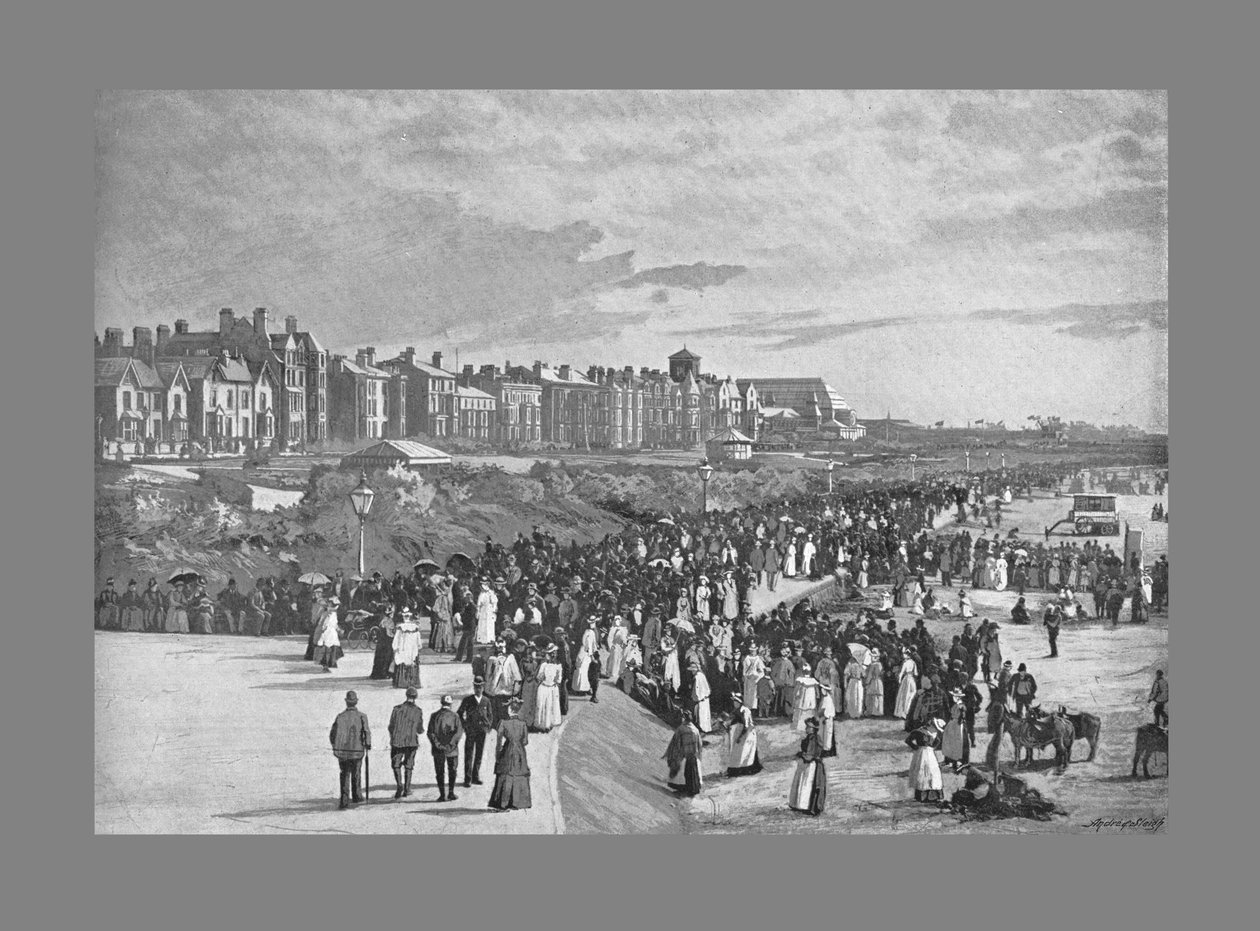 Marine Park, Southport, c1900 av Valentine and Sons Ltd