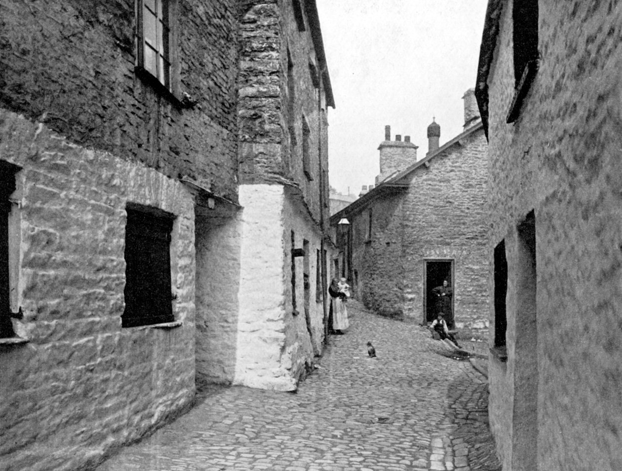 Sepulcher Lane, Kendal, Cumbria, 1924-1926. av Valentine and Sons Ltd
