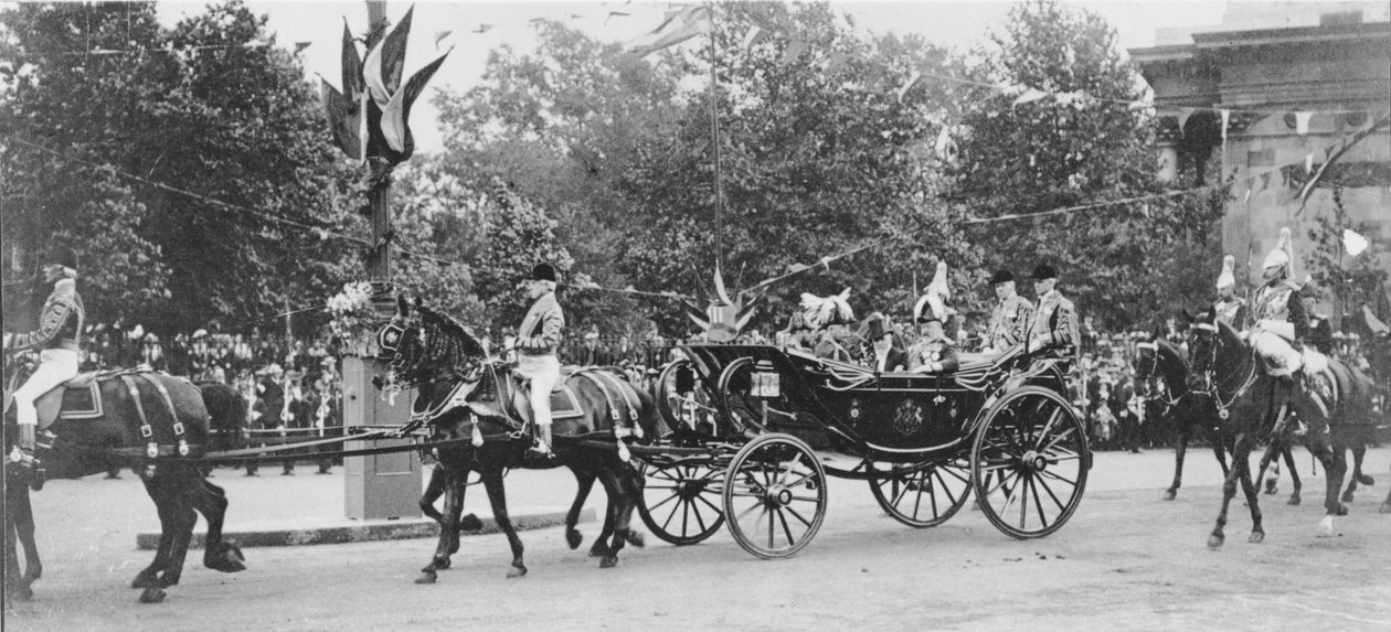 Émile Loubets ankomst till Paris, 6 juli 1903 av Valerian Gribayedoff