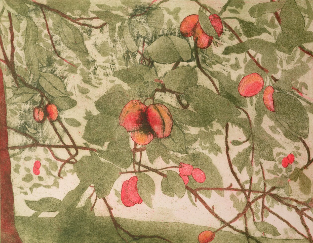 Plommon (tryck) av Valerie Daniel