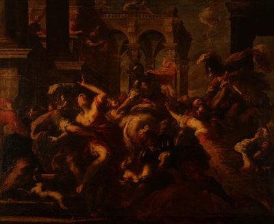 Sabinernas våldtäkt av Valerio Castello