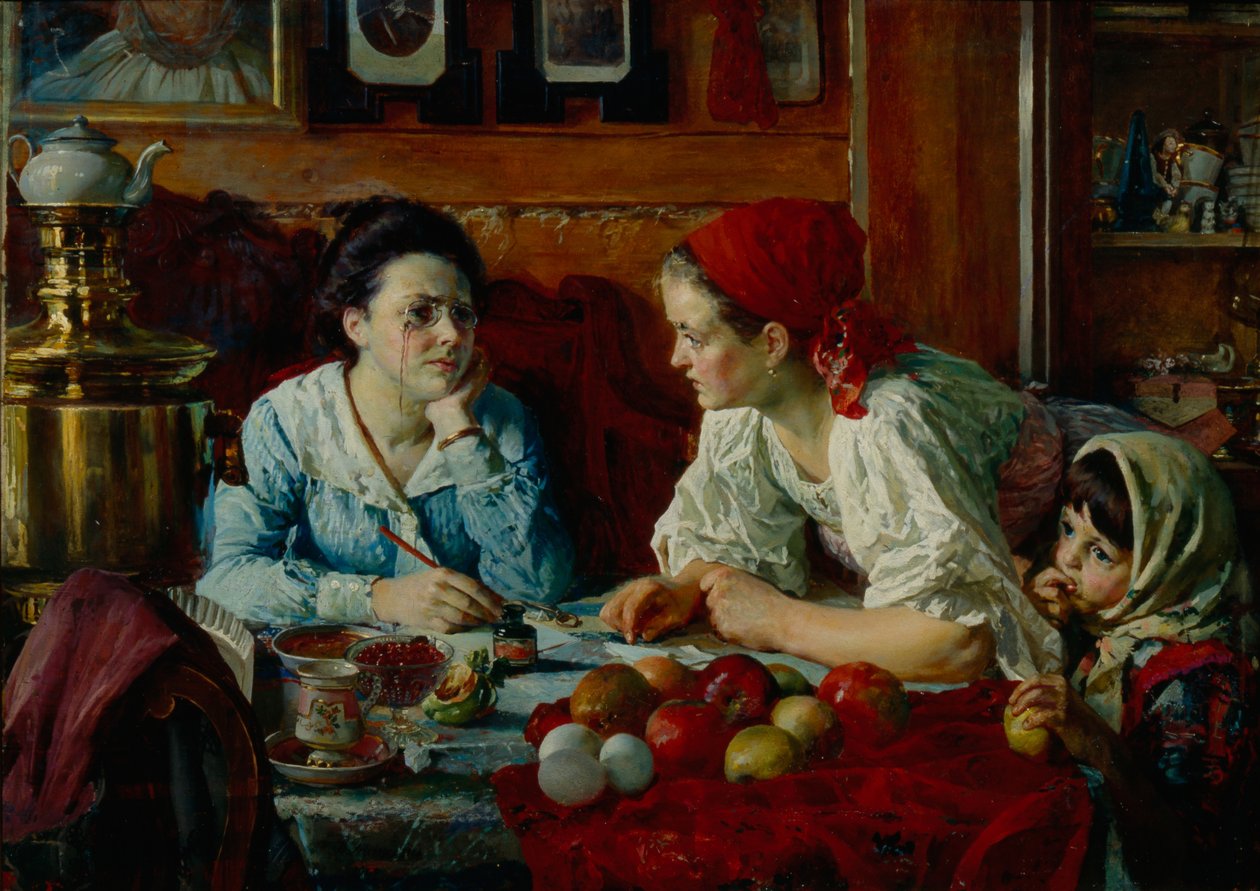 Ett brev till Petersburg, 1902 av Vasili Andreyevich Golynsky