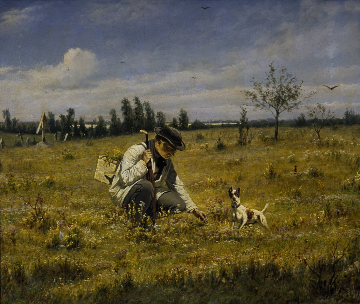 Botaniker, 1874 av Vasili Grigorevich Perov