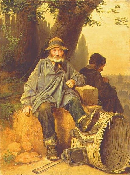 Den parisiske Rag-and-Bone Man av Vasili Grigorevich Perov