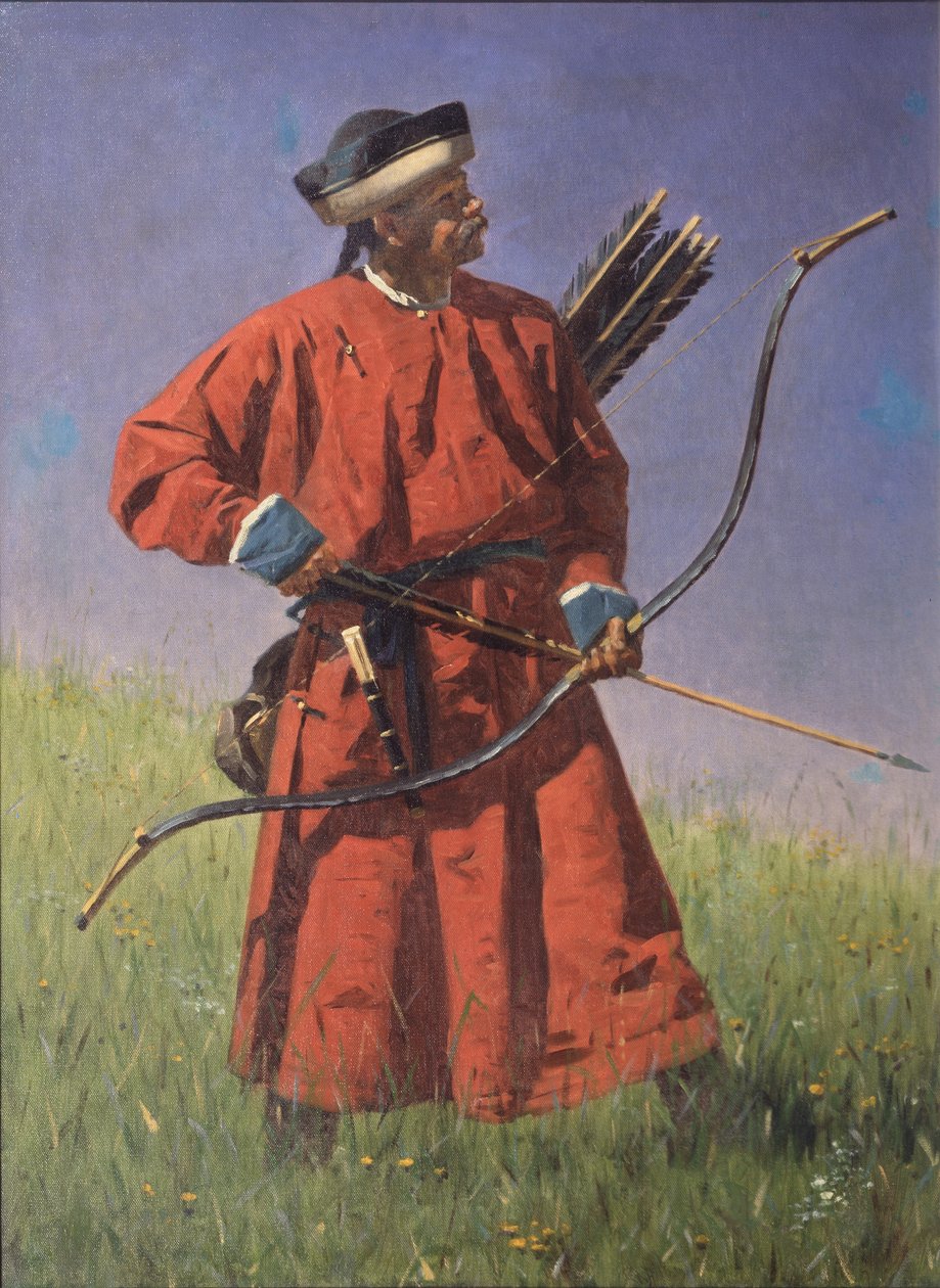 Bucharisk soldat Sarbaz av Vasili Vasilievich Vereshchagin