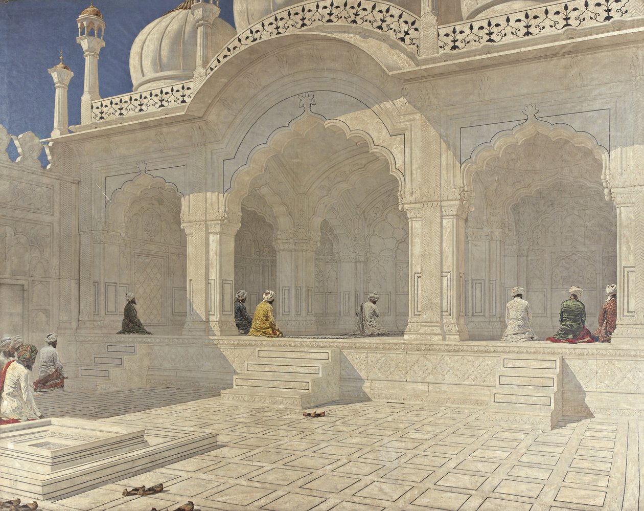 Pearl Mosque i Delhi av Vasili Vasilievich Vereshchagin