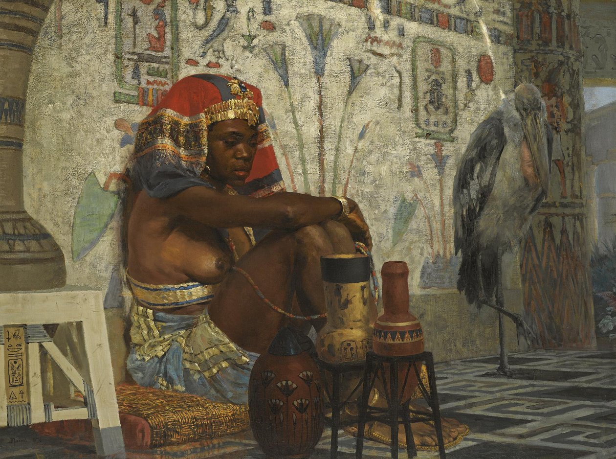 Egyptisk flicka av Vasilij Dmitrievich Polenov