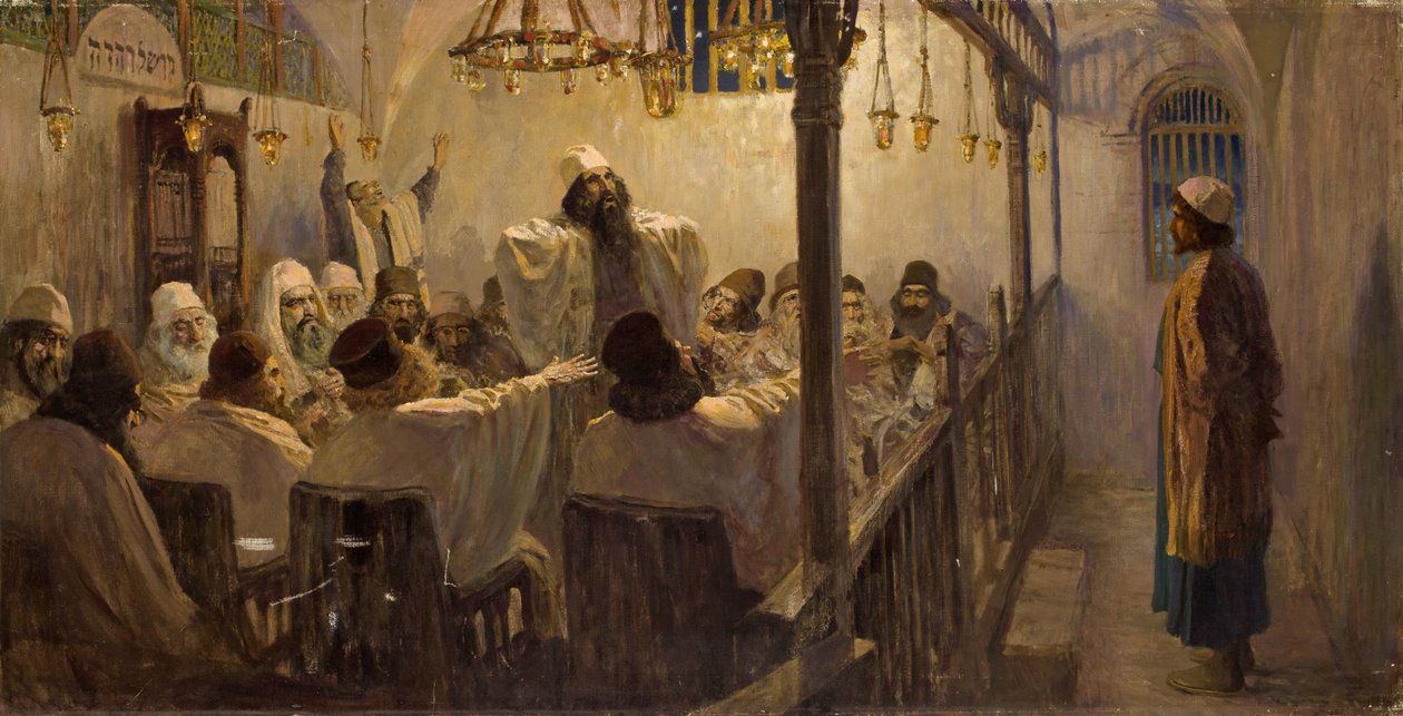 Han är skyldig till döden!, 1906 av Vasilij Dmitrievich Polenov