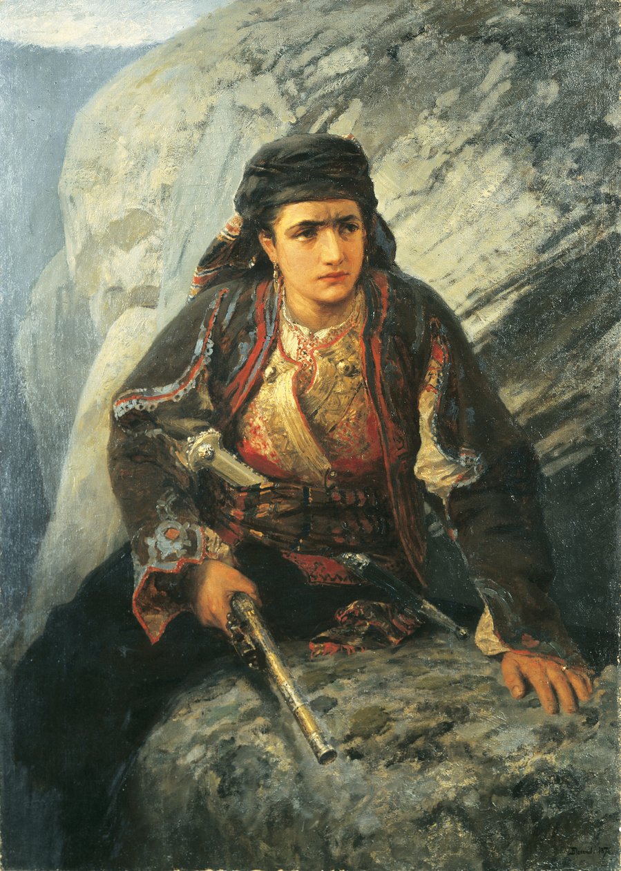 Hercegovinianen på utkik av Vasilij Dmitrievich Polenov
