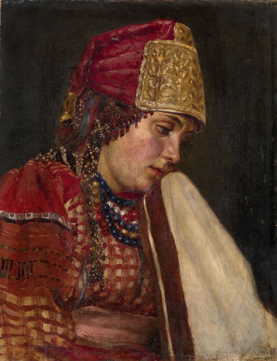 Boyars fru av Vasilij Ivanovic Surikov