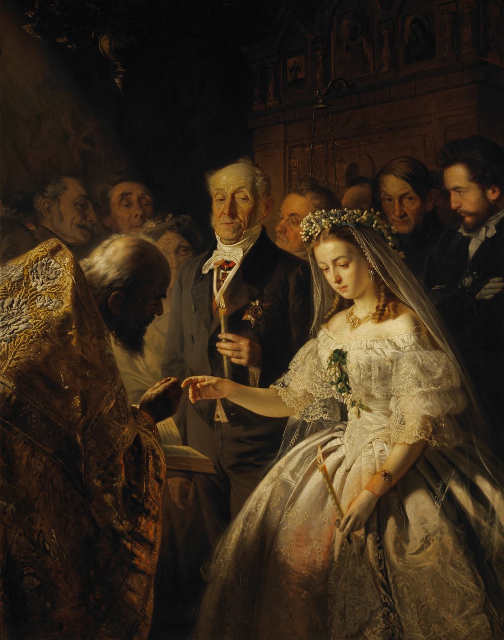 The Unequal Marriage av Vasily Pukirev
