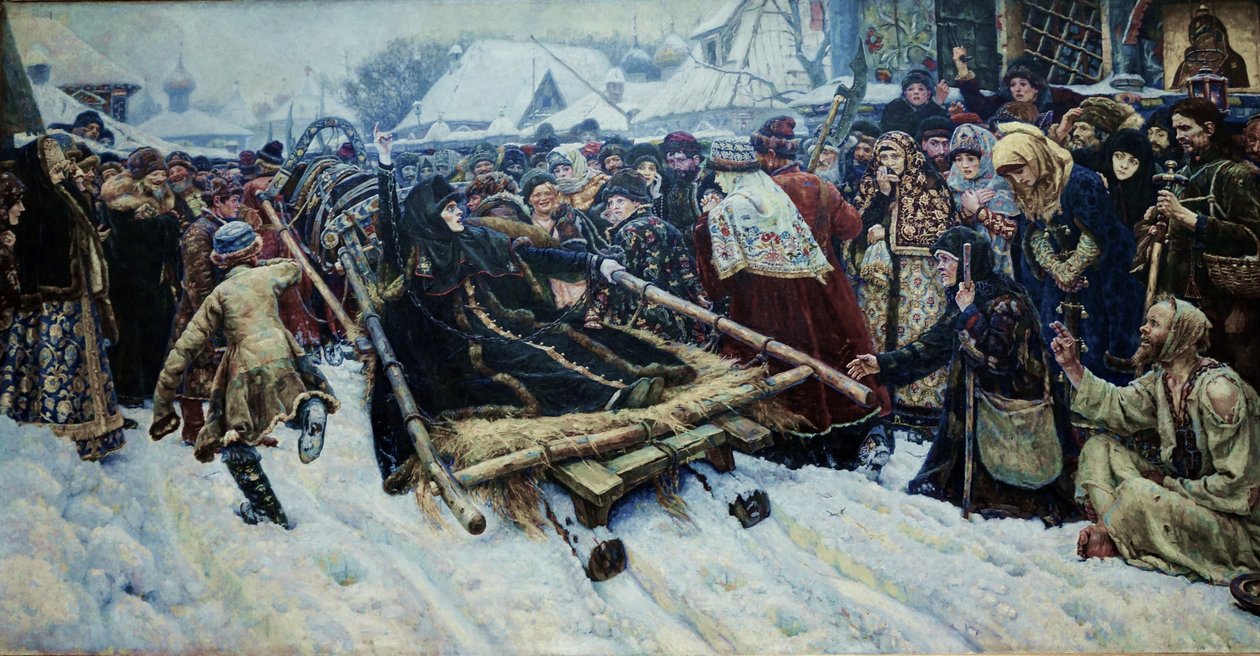 Боярыня Морозова av Vasilij Ivanovic Surikov