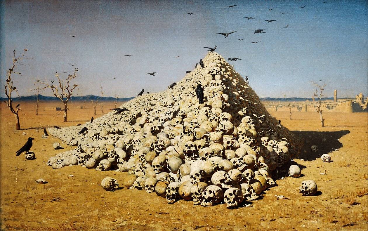 The Apotheosis of War av Vasili Vasilievich Vereshchagin