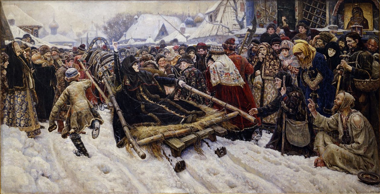 Boyarina Morozova av Vasily Surikov