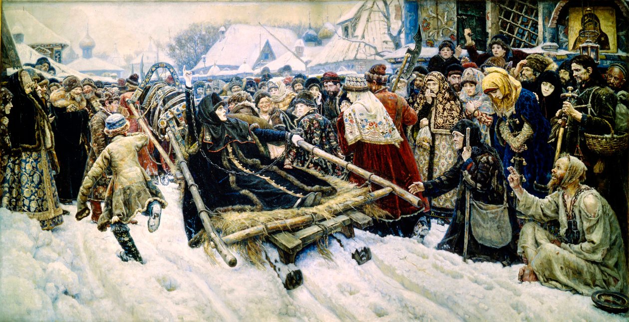 Boyarynya Morozova, 1887. av Vasily Surikov