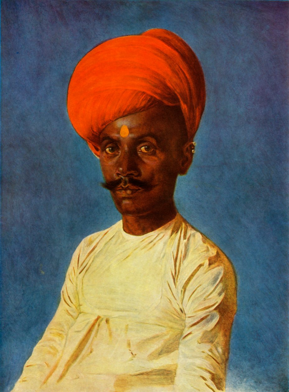 En muhammedansk tjänare, c1874-1876, 1965. av Vasily Vereshchagin