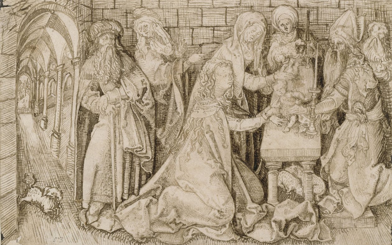 The Presentation in the Temple av Veit Stoß