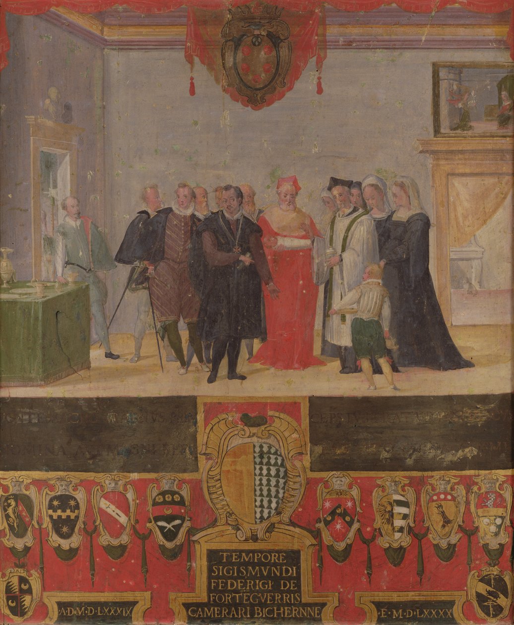 Cosimo II de Medicis dop 1589 av Ventura di Arcangelo Salimbeni