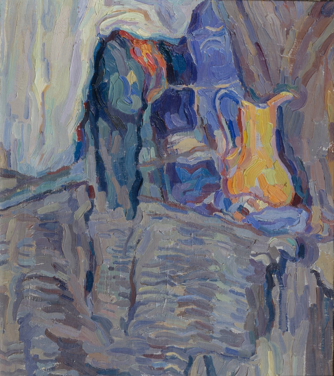 Stilleben med ringbrynja, 1939 av Vera Vladimirovna Khlebnikova