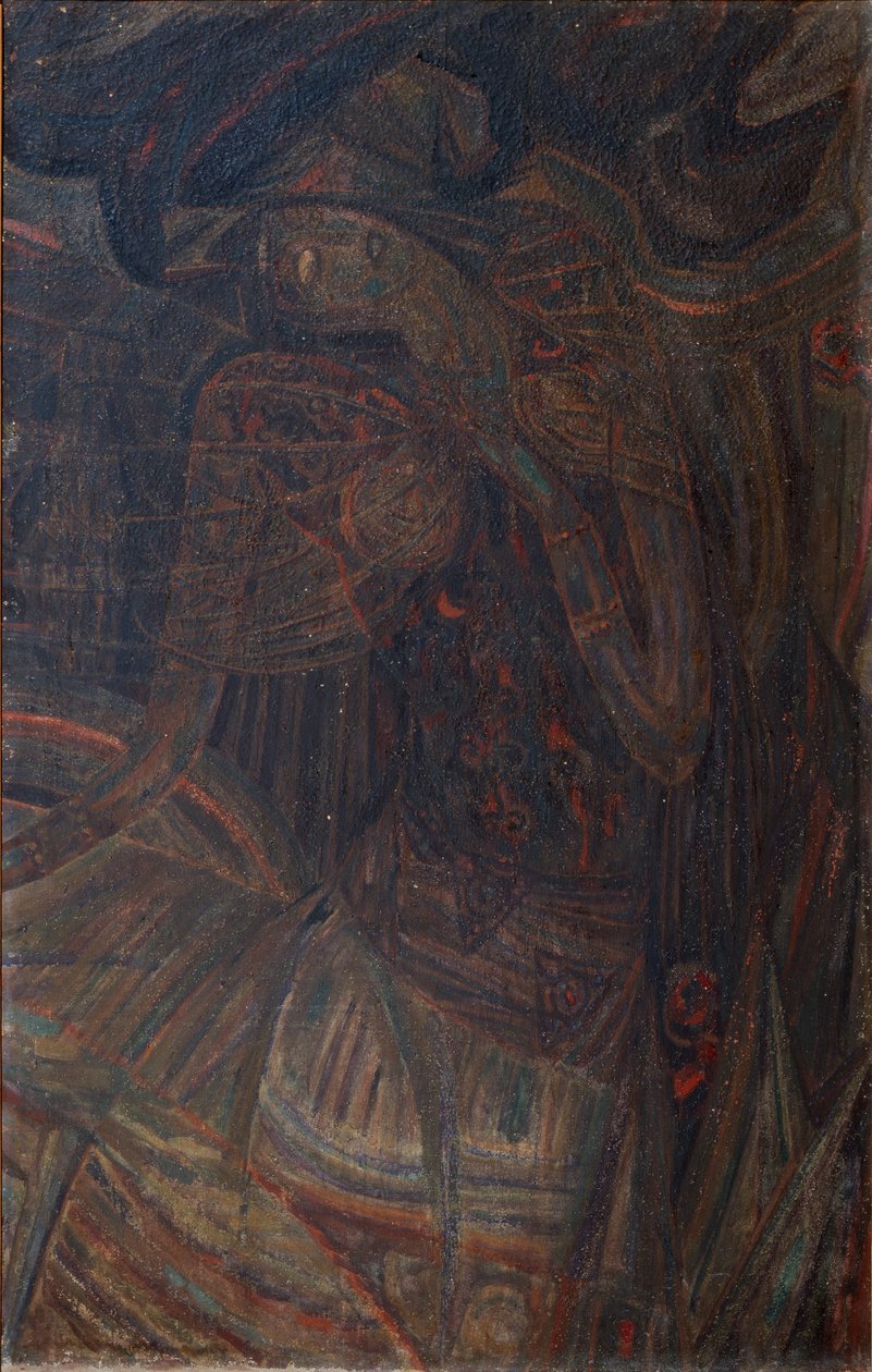 Konstnärens väg, 1923 av Vera Vladimirovna Khlebnikova