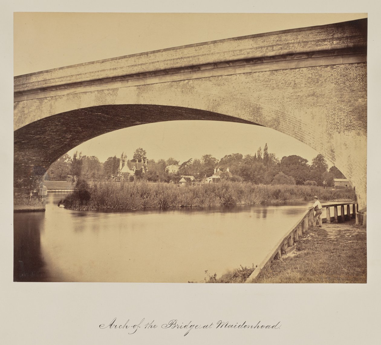 Bågen på bron vid Maidenhead. av Vernon Heath