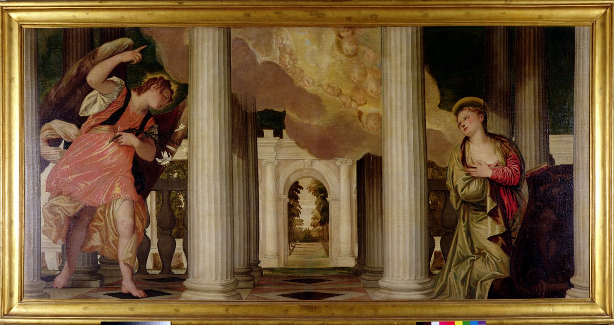 Bebådelsen, c.1551-53 av Paolo Veronese