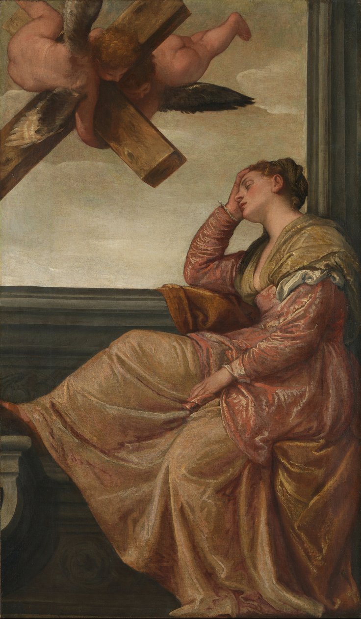 Drömmen om Sankta Helena, ca 1570 av Paolo Veronese