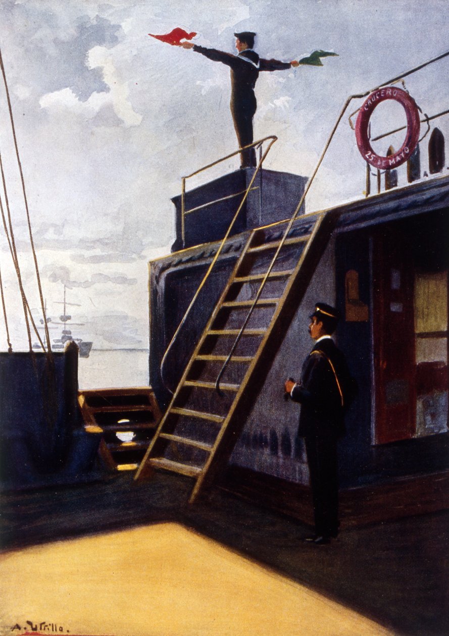 Den argentinska flottans signalist av Vicente Blasco Ibanez