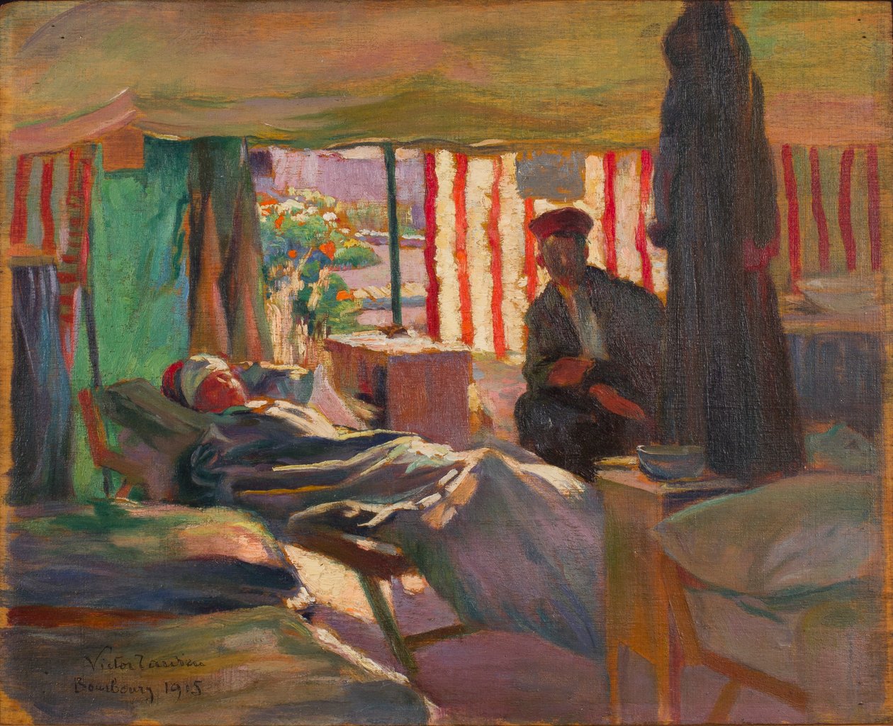 Bourbourg 1915 av Victor Francois Tardieu