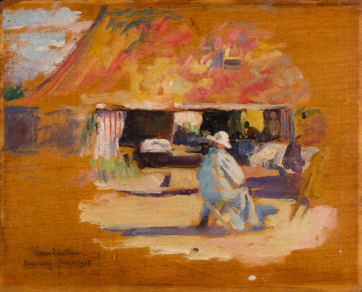 Bourbourg 1915 av Victor Francois Tardieu