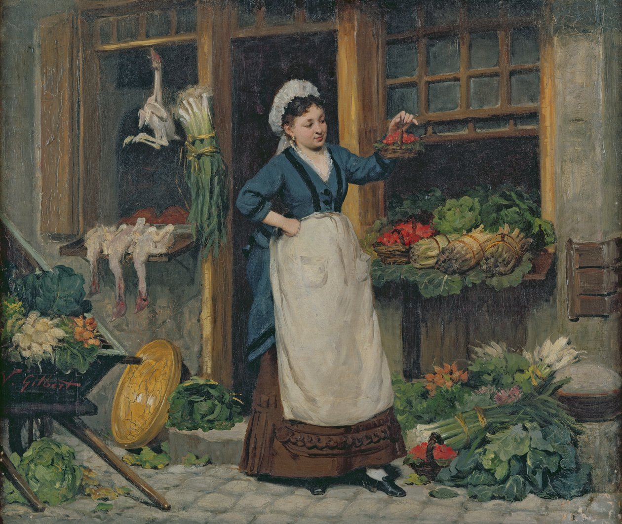Fruktförsäljaren av Victor Gabriel Gilbert