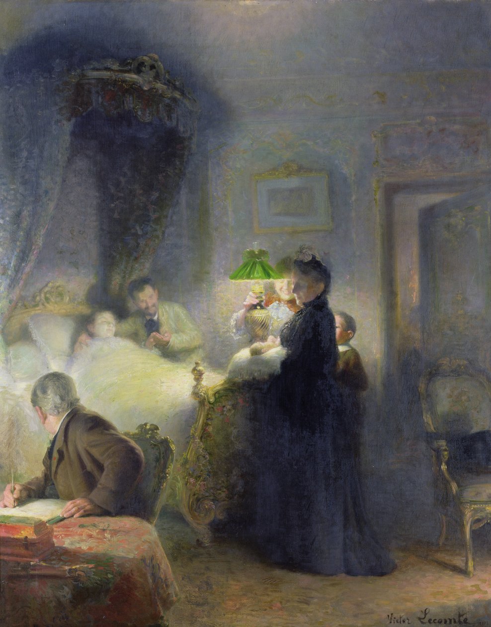Födseln av Victor Lecomte