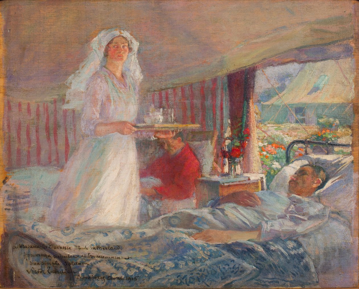 Bourbourg 1915 av Victor Francois Tardieu