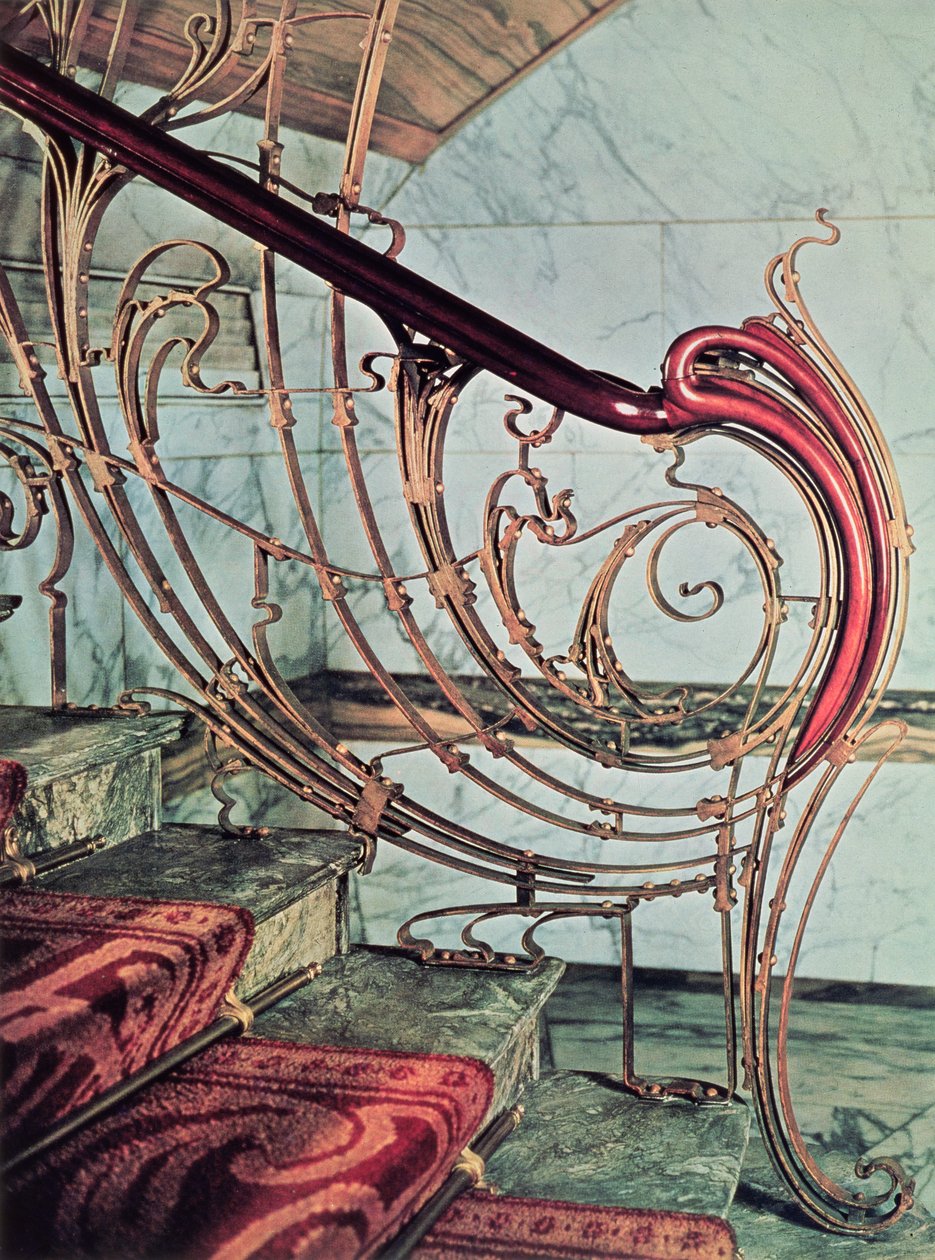 Bannister av Victor Horta