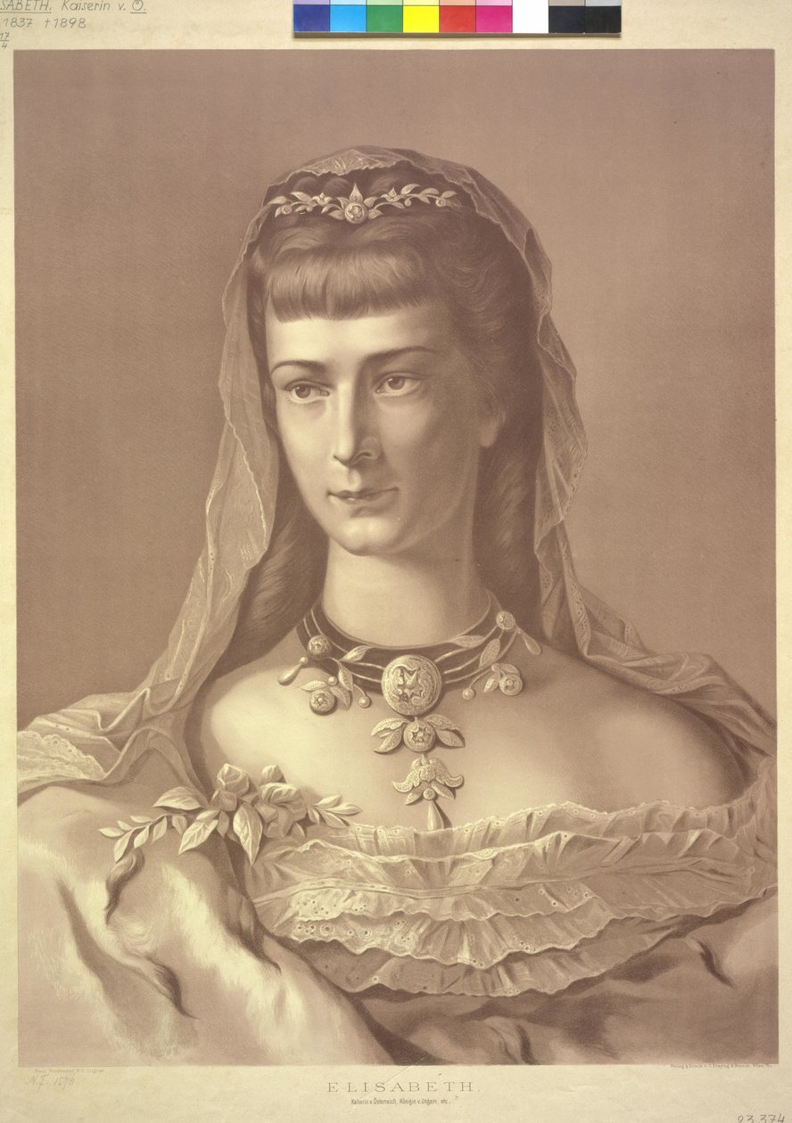 Kejsarinnan av Österrike Elisabeth av Victor Tilgner