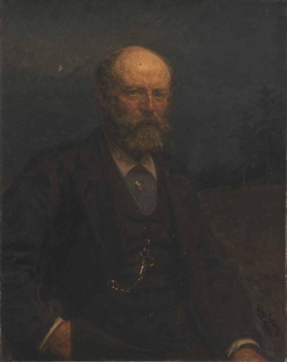 Självporträtt av Viggo Johansen