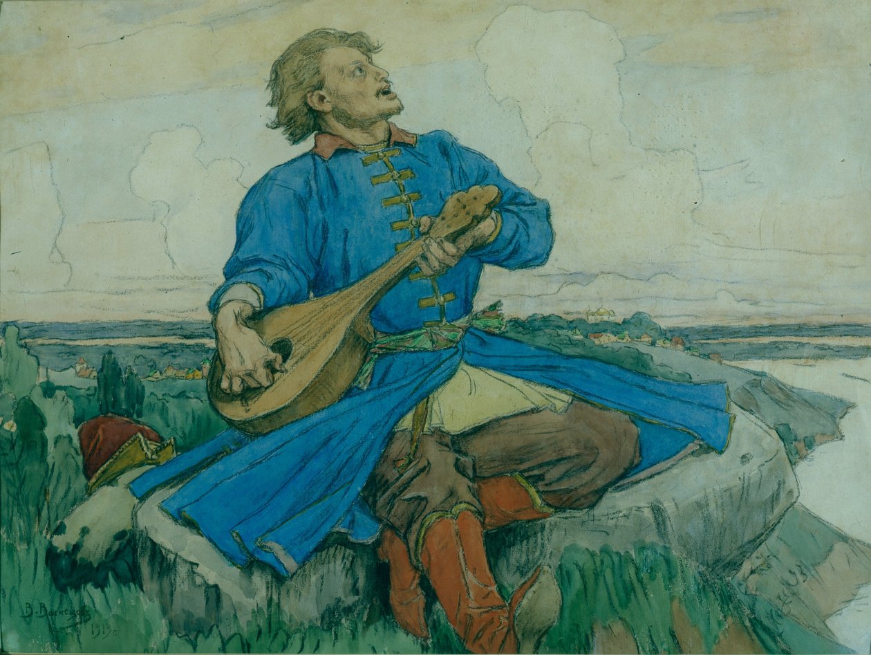 Vägar, 1919 av Viktor Mikhaylovich Vasnetsov
