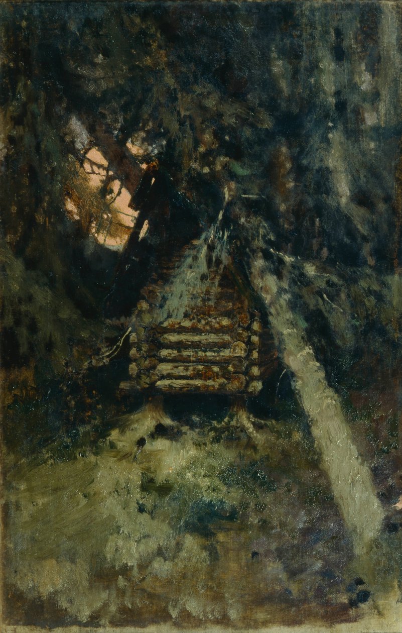 Kojan på kycklingben av Viktor Mikhaylovich Vasnetsov