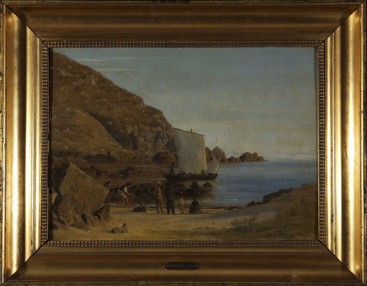 Formation on Bornholm av Vilhelm Kyhn